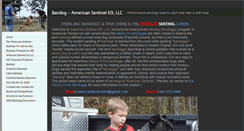 Desktop Screenshot of americanbandog.com